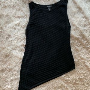 black knitted white house black market tank top